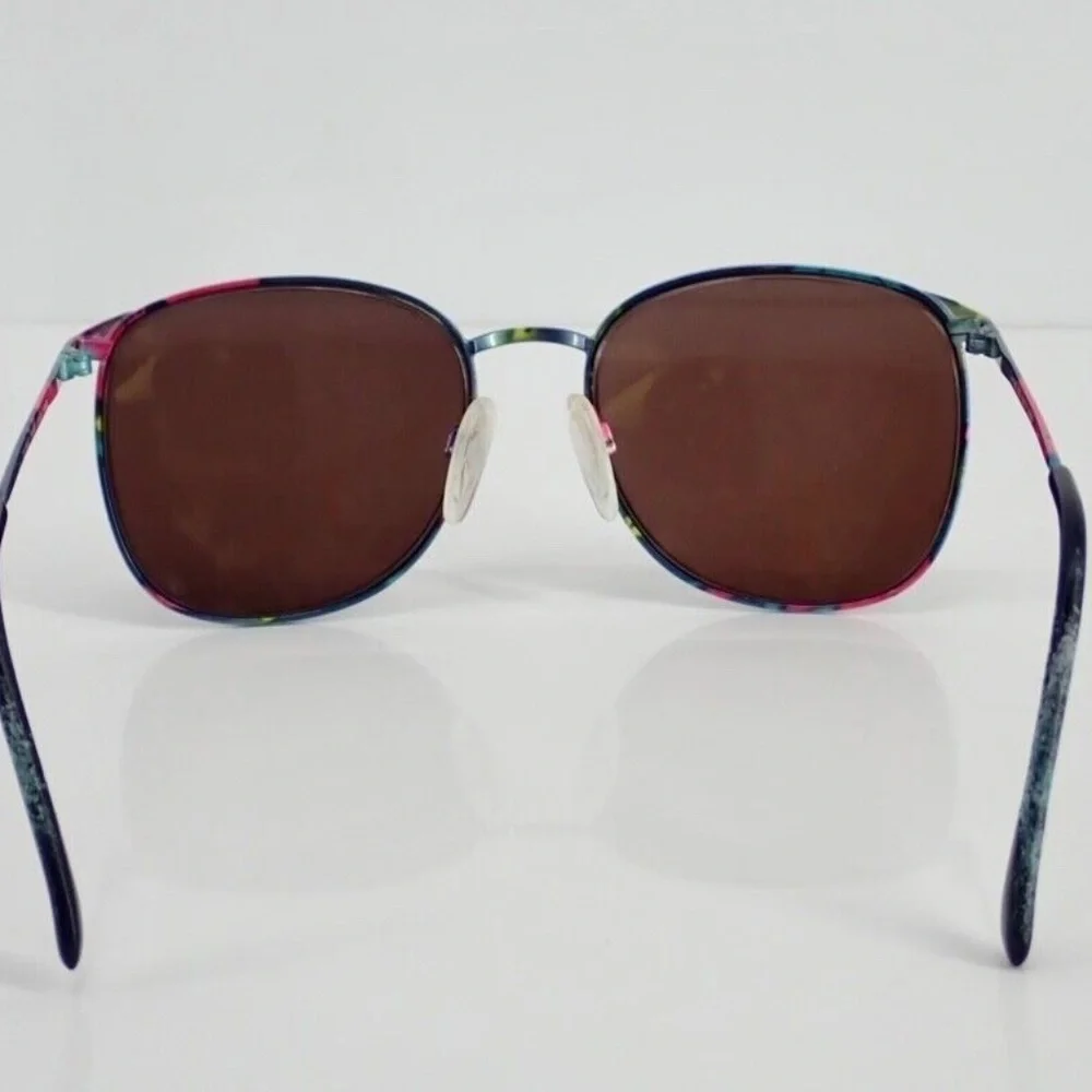 Charmant 4223 Rainbow Wire Frame Brown Tint Eye Glasses FRAMES ONLY 56-18 140mm